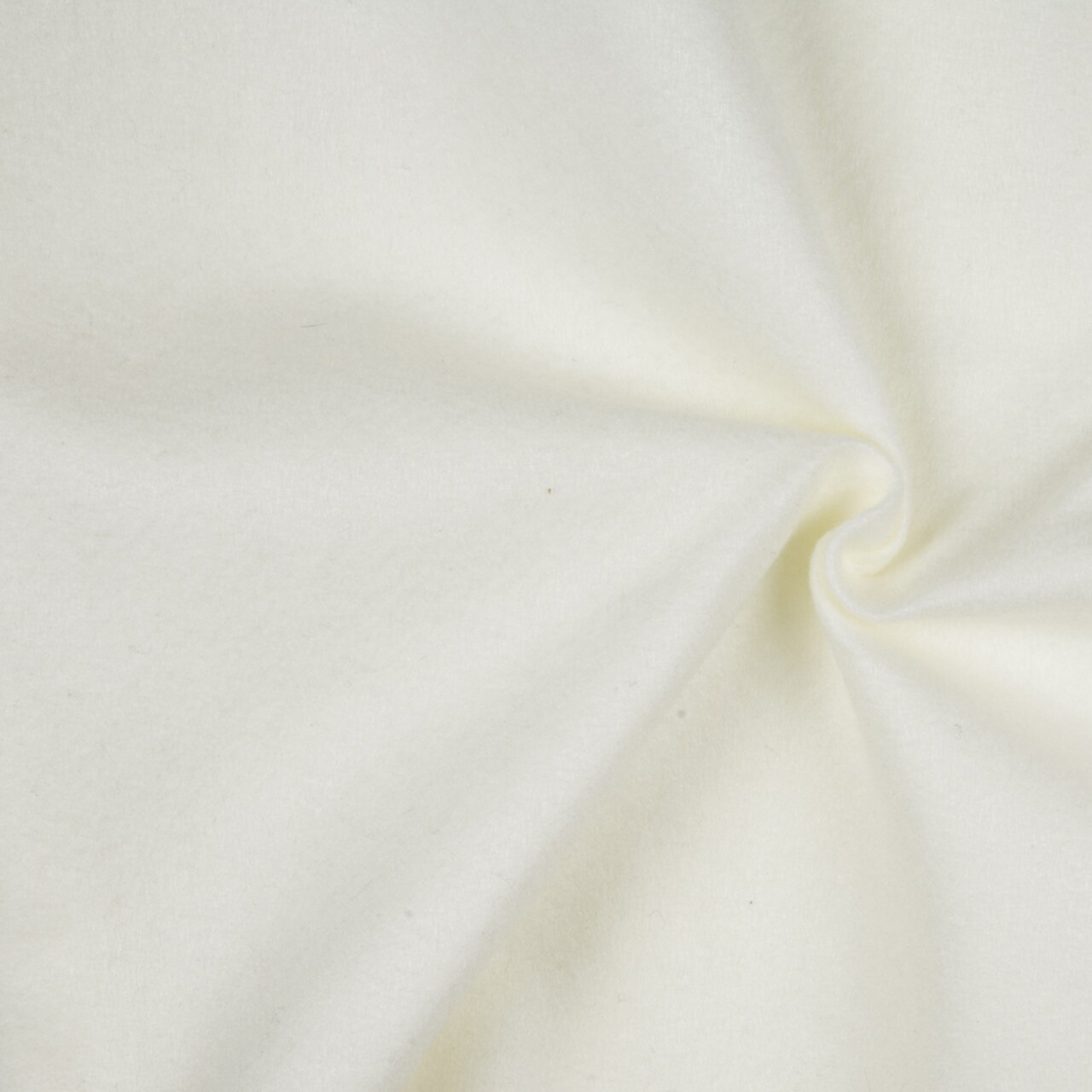 1 Yard Soft Acrylic Felt Fabric Ivory White Medium Heavyweight Solid Craft Material 74 inch Width